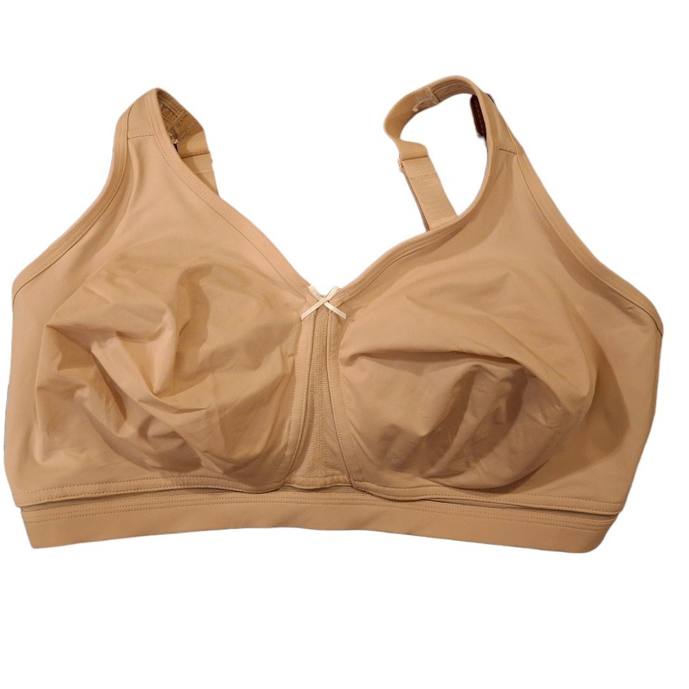 Cacique Tan‎ Cotton Unlined No-wire Bra 44H